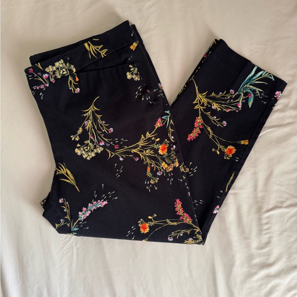 Worthington Floral Ankle Pant